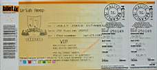 Uriah Heep İstanbul 2012 Ticket