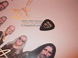 Uriah Heep İstanbul 2019 BC Memorabilias