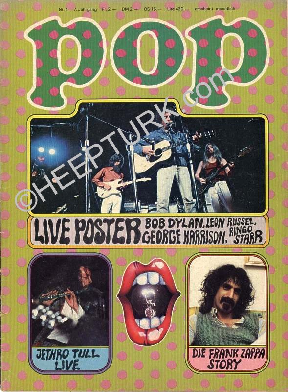 POP Magazines Uriah Heep Articles